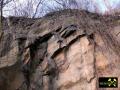 Steinbruch am Krippenberg bei Weida in Ostthüringen, (D) (28) 20. Februar 2012 (Ziegenrück-Formation, Krippenbergkonglomerat).JPG